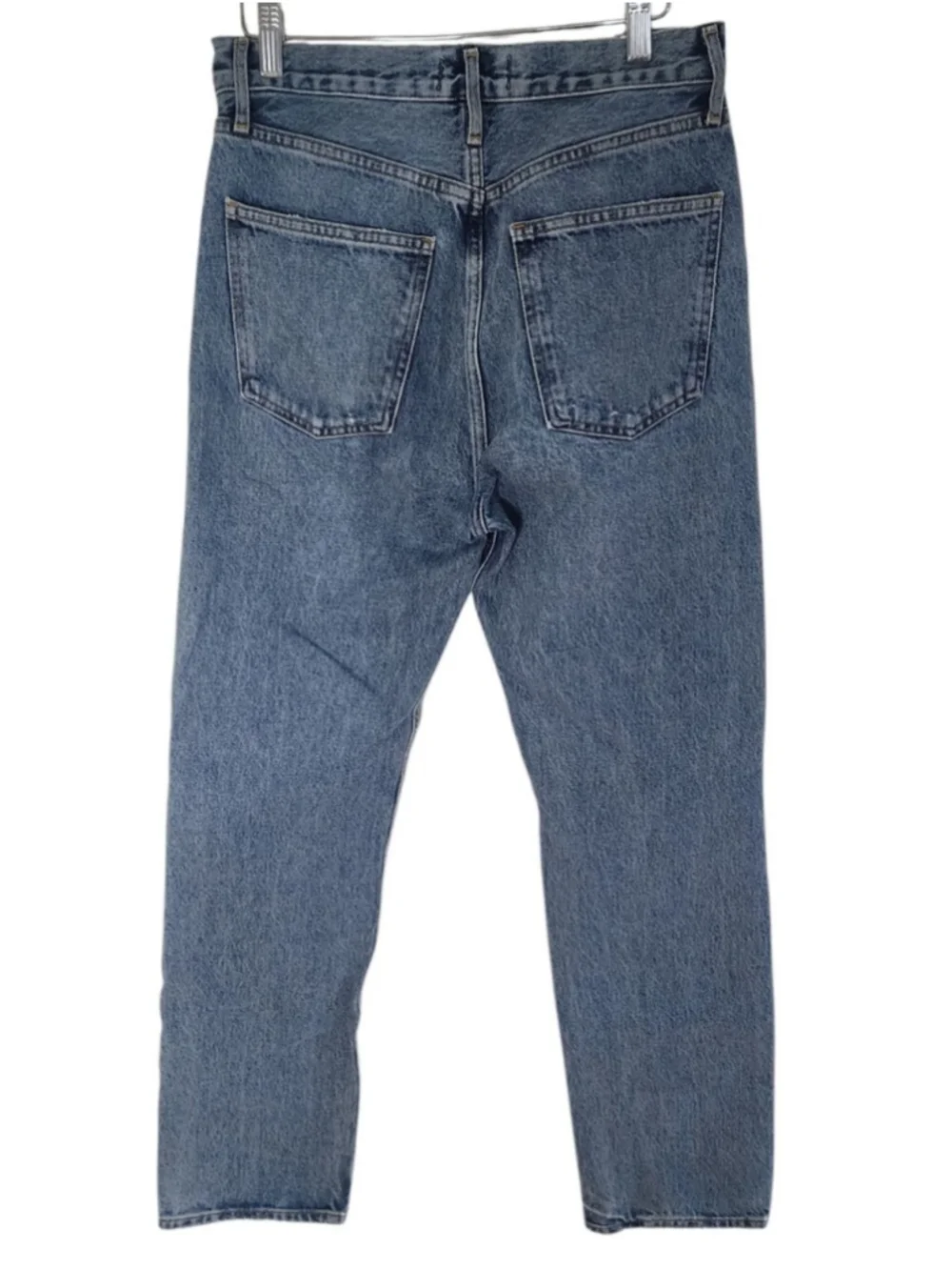 AGOLDE 90’s Pinch Organic Cotton Distressed Straight Leg Jeans 27 - Picture 5 of 9